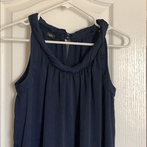 Navy blue dress